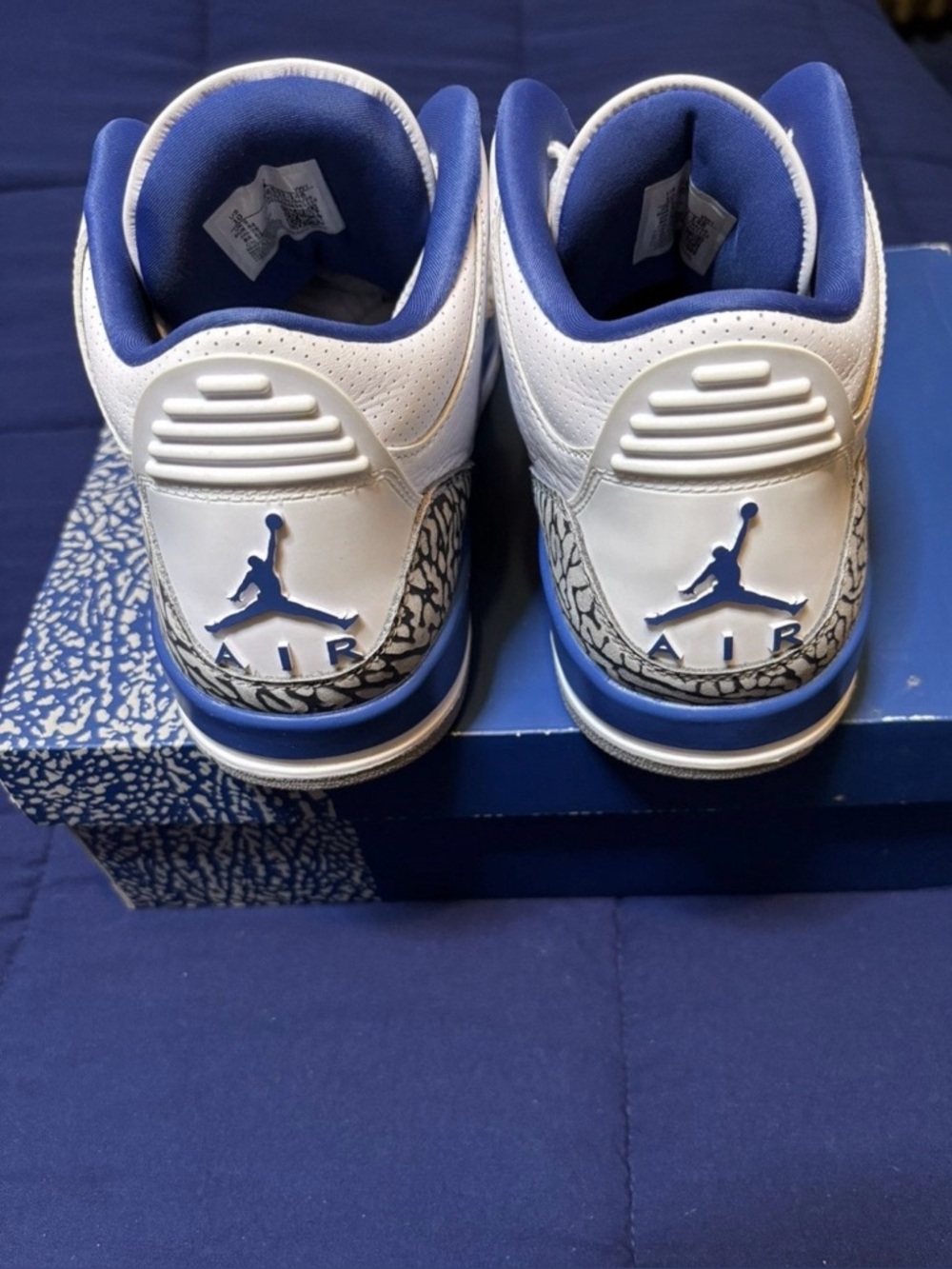 Jordan 3 Retro Washington Wizards 2023 
Size 10 - Picture 4 of 9